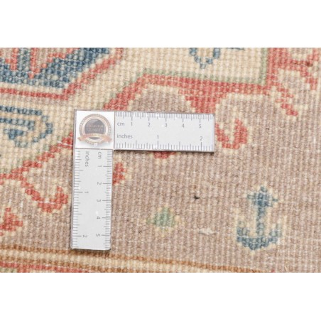 Tappeto Kazak Afghanistan bianco giallo 81x200