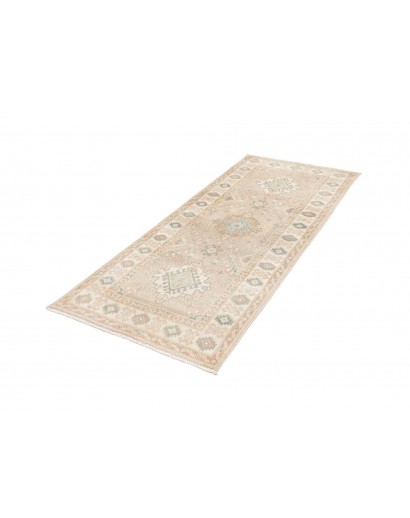 Tappeto Kazak Afghanistan bianco 84x194