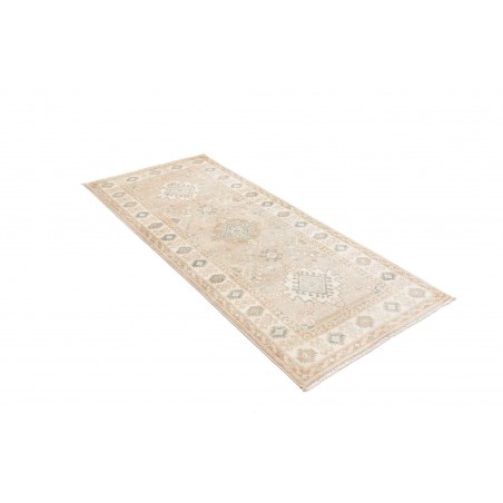 Tappeto Kazak Afghanistan bianco 84x194