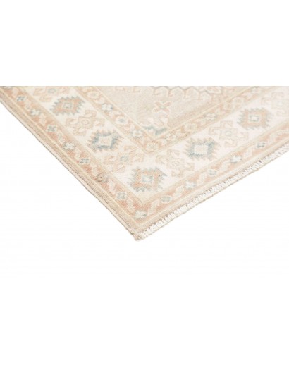 Tappeto Kazak Afghanistan bianco 84x194