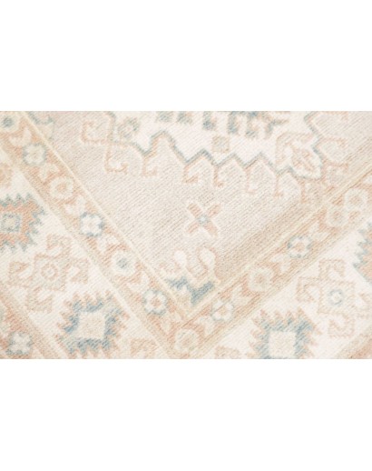 Tappeto Kazak Afghanistan bianco 84x194