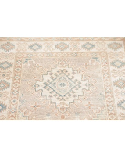 Tappeto Kazak Afghanistan bianco 84x194