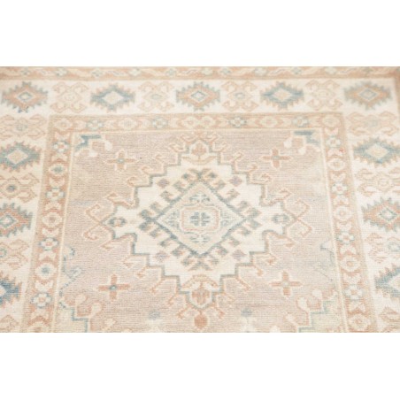 Tappeto Kazak Afghanistan bianco 84x194