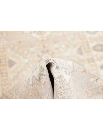 Tappeto Kazak Afghanistan bianco 84x194