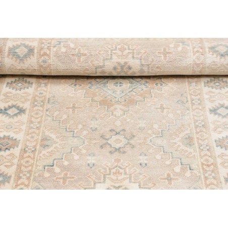 Tappeto Kazak Afghanistan bianco 84x194