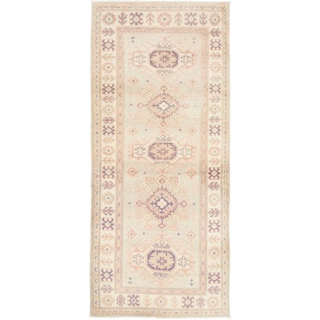 Tappeto Kazak Afghanistan giallo beige 88x198