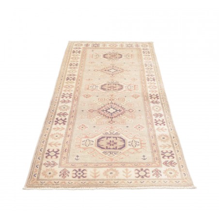 Tappeto Kazak Afghanistan giallo beige 88x198