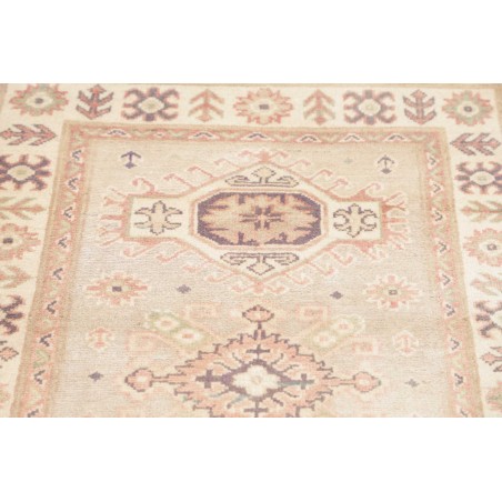 Tappeto Kazak Afghanistan giallo beige 88x198