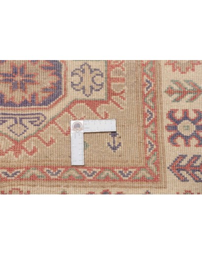 Tappeto Kazak Afghanistan giallo beige 88x198