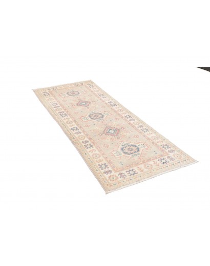 Tappeto Kazak Afghanistan bianco giallo 78x198