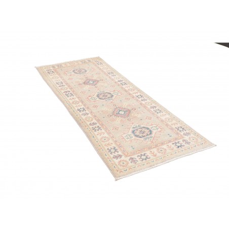 Tappeto Kazak Afghanistan bianco giallo 78x198