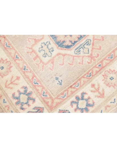 Tappeto Kazak Afghanistan bianco giallo 78x198