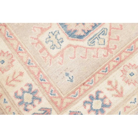 Tappeto Kazak Afghanistan bianco giallo 78x198