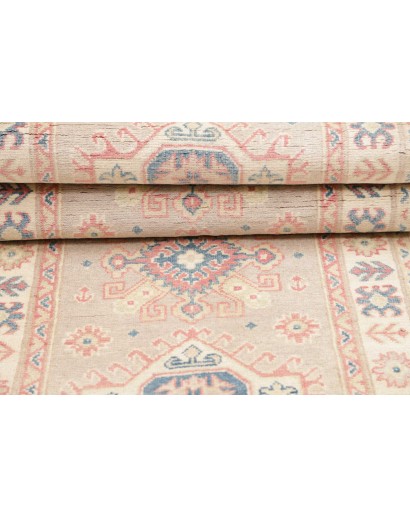 Tappeto Kazak Afghanistan bianco giallo 78x198