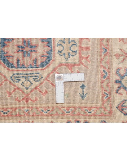 Tappeto Kazak Afghanistan bianco giallo 78x198