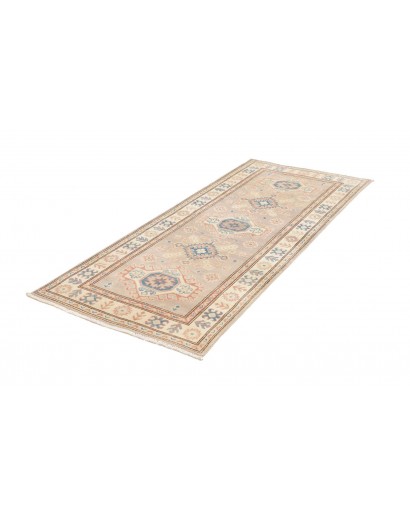 Tappeto Kazak Afghanistan bianco azzurro 86x198