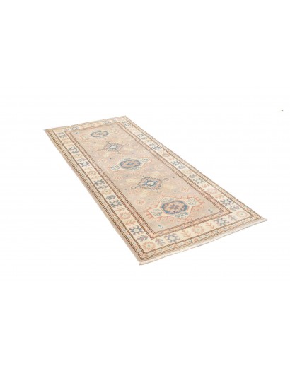 Tappeto Kazak Afghanistan bianco azzurro 86x198