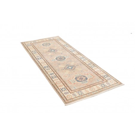 Tappeto Kazak Afghanistan bianco azzurro 86x198