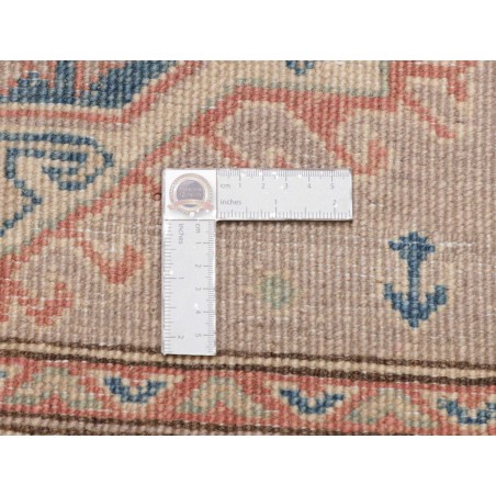 Tappeto Kazak Afghanistan bianco azzurro 86x198