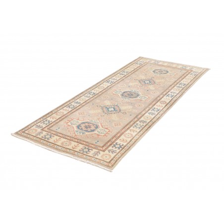 Tappeto Kazak Afghanistan bianco azzurro 86x201