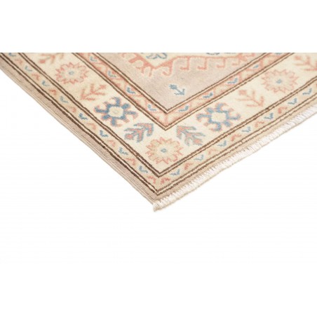 Tappeto Kazak Afghanistan bianco azzurro 86x201