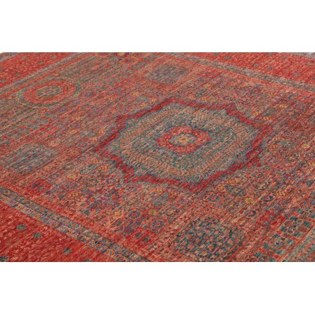 Tappeto Mamlouk Pakistan rosso azzurro 175x240