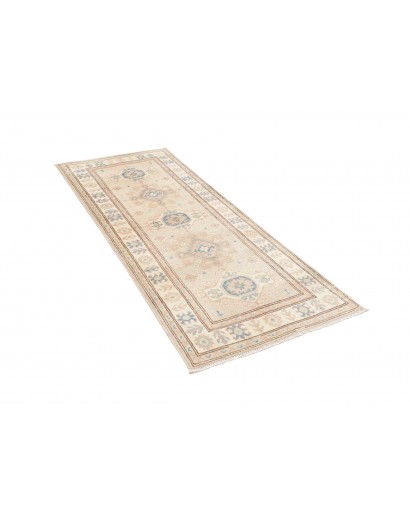 Tappeto Kazak Afghanistan bianco beige 80x197