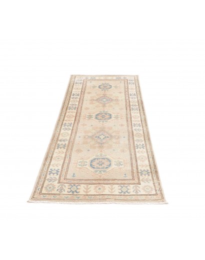 Tappeto Kazak Afghanistan bianco beige 80x197