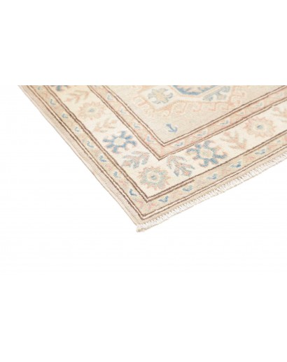 Tappeto Kazak Afghanistan bianco beige 80x197