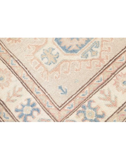 Tappeto Kazak Afghanistan bianco beige 80x197
