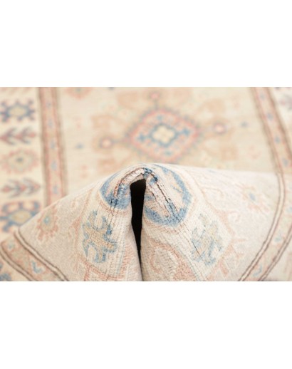 Tappeto Kazak Afghanistan bianco beige 80x197