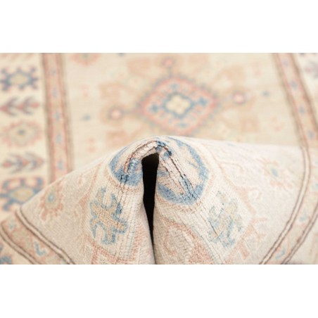 Tappeto Kazak Afghanistan bianco beige 80x197