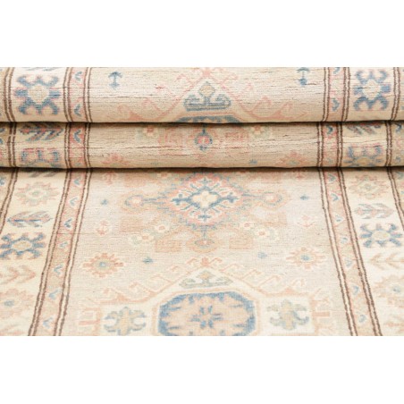Tappeto Kazak Afghanistan bianco beige 80x197