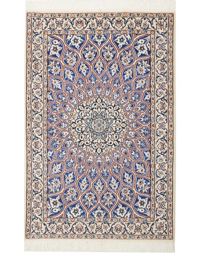 Tappeto Nain 9La Persia bianco grigio 80x121