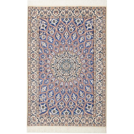 Tappeto Nain 9La Persia bianco grigio 80x121