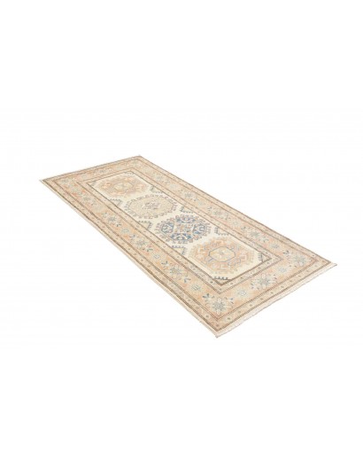 Tappeto Kazak Afghanistan giallo azzurro 85x187