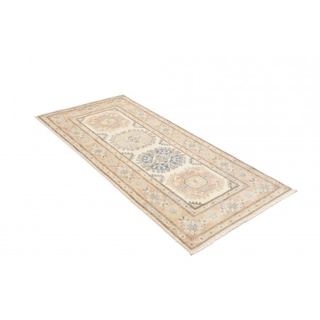 Tappeto Kazak Afghanistan giallo azzurro 85x187