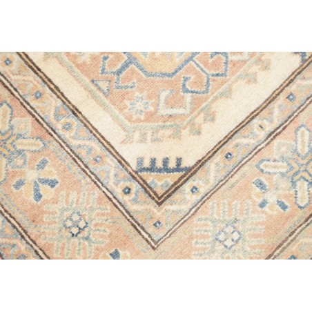 Tappeto Kazak Afghanistan giallo azzurro 85x187