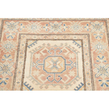 Tappeto Kazak Afghanistan giallo azzurro 85x187
