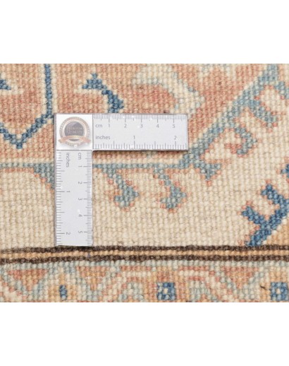 Tappeto Kazak Afghanistan giallo azzurro 85x187