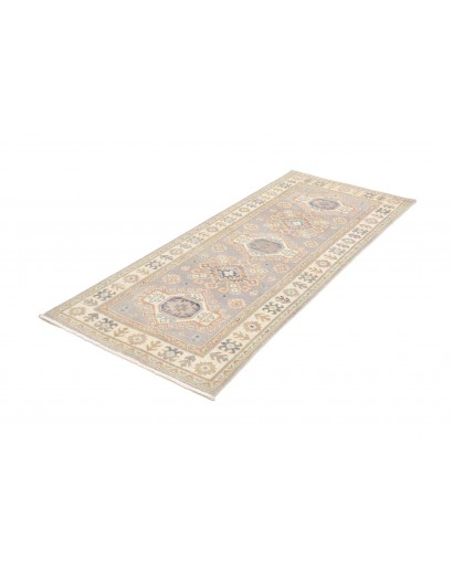 Tappeto Kazak Afghanistan bianco 83x195