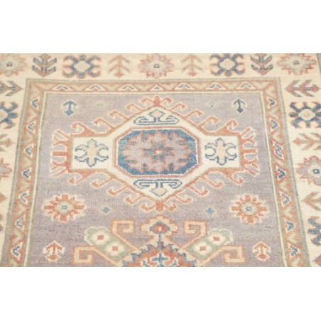 Tappeto Kazak Afghanistan bianco 83x195