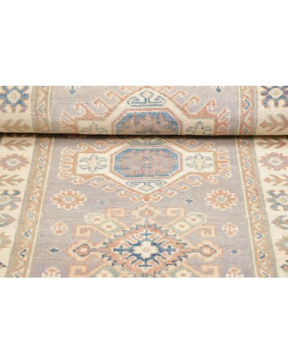 Tappeto Kazak Afghanistan bianco 83x195