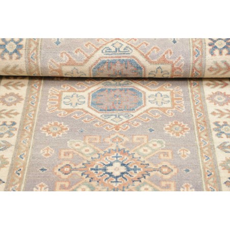 Tappeto Kazak Afghanistan bianco 83x195