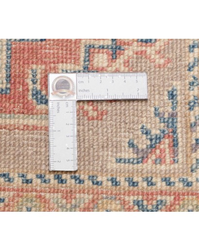 Tappeto Kazak Afghanistan bianco giallo 81x201