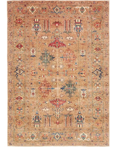 Tappeto Kazak Fine Pakistan marrone beige 170x241