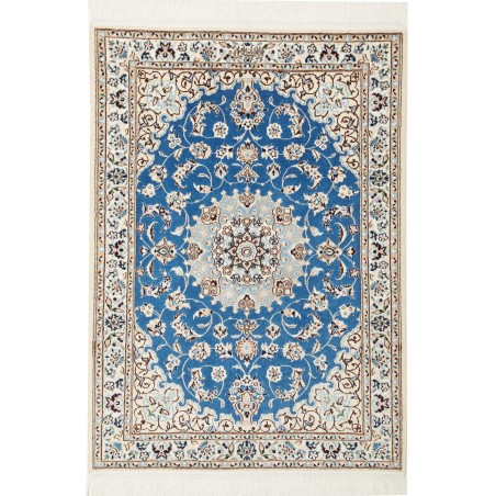 Tappeto Nain 6La Persia blu 82x113