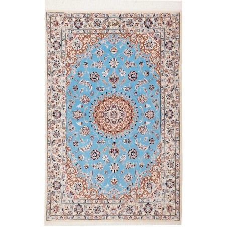 Tappeto Nain 6La Persia beige bianco 85x132