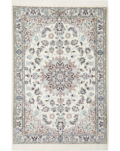 Tappeto Nain 6La Persia bianco 86x124