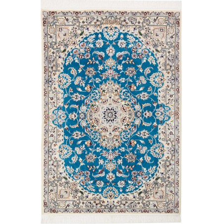 Tappeto Nain 6La Persia grigio verde 83x121